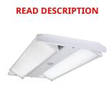 2 ft LED Highbay: Adjustable Optics, 3 CCTs