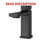 Deckard Matte Black Single-Hole Faucet