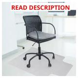 47" x 35" PVC Chair Pad Mat Protector