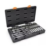 SAE 47-Pc 1/4" 3/8" Drive Set