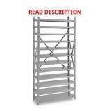 Parts to a shelf organizer