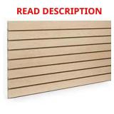 Maple Slatwall Panels