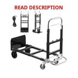 VEVOR 2-in-1 Folding Hand Truck, 500 lb Load