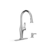 Hamelin Single-Handle Kitchen Faucet Chrome