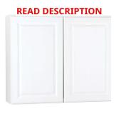 Hampton Bay 36x12x30 Wall Cabinet Satin White