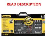 Stanley SAE/Metric Socket Set 170pc