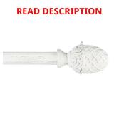 Acorn 66-120 in. Adjustable Curtain Rod Kit