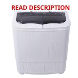 Portable Top Load Washing Machine White