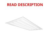 2x4 ft 128W LED Troffer 3500-5000K