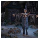 Wicked Woods 6.5ft Animated LED Scarecrow