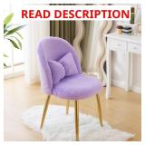 Purple Makeup Vanity Seats