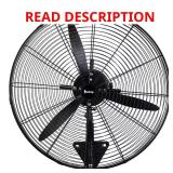 30-in. 4-Speed Wall Mount Fan