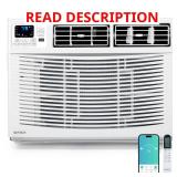 24000 BTU 230V Wi-Fi Window AC with Heater