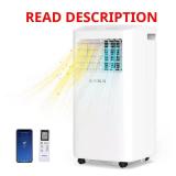 7100 BTU DOE WiFi Portable AC with Heater