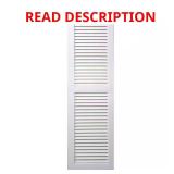 Polypropylene White Exterior Shutters