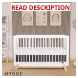 Hygge 5-in-1 Convertible Crib
