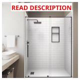 Solid Stone Alcove Shower Kit