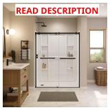 Interflo 60 in. Alcove Shower Kit 5-Piece