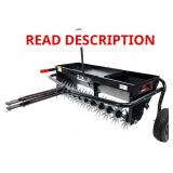 Brinly Tow-Behind Aerator Spreader, 40"