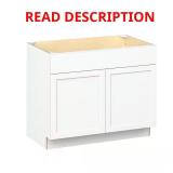 Emerson Pure White Sink Cabinet 42x34.5x24