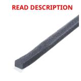 M-D Gray Foam Weather Stripping Tape 204 in. L
