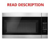 1.6 cu ft Over-the-Range Microwave, Stainless