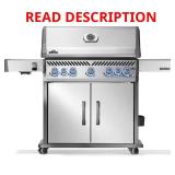 Rogue PRO-S 625 5-Burner Grill, Stainless