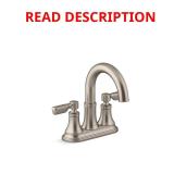 Paces 4-in Centerset Double Handle Faucet