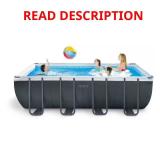 Ultra 18x9x52 in XTR Rectangular Pool Set