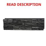 Stacked Stone Iron Ore 12x42 Siding Panel