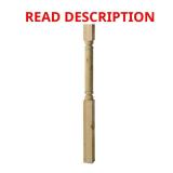 Pine Pressure-Treated Deck Post, 4x4x4.5 ft