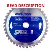 Evolution 7-1/4" Carbide-Tipped Blade, 40 Teeth