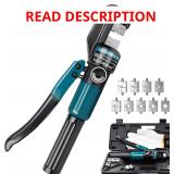 Hydraulic Crimping Tool, 1/8"-3/16" Cable