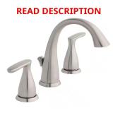 Meansville 8 in. Widespread Faucet, Brushed Ni