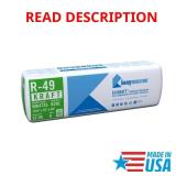 R-49 EcoBatt Kraft Faced Insul Batt 16x48, ** 10