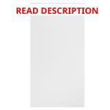 Plain White 2x4 Lay-in Ceiling Tile (64 sq ft), *