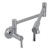 Sinema Wall Mount Pot Filler Faucet