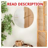 Grayson Lane Analog Round Wall Contemporary