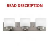 Design House Dove Creek Vanity Light, 3-Light