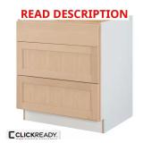 Hampton Bay 30x24x34.5 in Drawer Base Cabinet