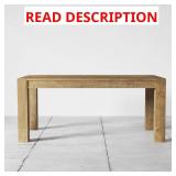 Villa 70 in. Natural Dining Table