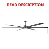 Tilden 120" Brushed Ceiling Fan