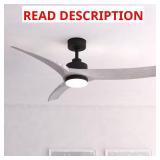 North Bend 52 in. Matte Bronze Ceiling Fan
