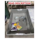 Box lot with hardware and bug band bracelets