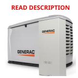 Generac 26kW Air-Cooled Generator & 200A TS
