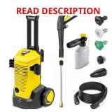 K 5 Foam Cannon for Electric Pressure Washer