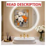30 in. W x 30 in. H LED Anti-Fog Mirror