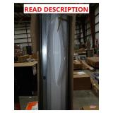 8ft metal white post, unknown product details