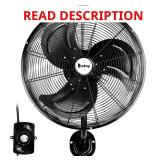 18 in. 3-Speed Wall Mount Fan (Indoor/Outdoor)
