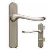 Castellan Surface Latch in Satin Nickel